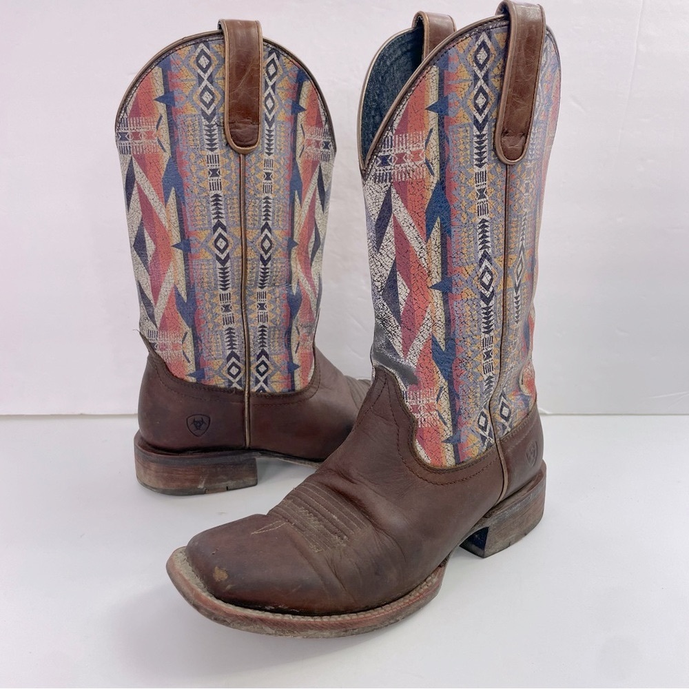 Ariat X Pendleton Circuit Savanna Square‎ Toe Cowgirl Boot